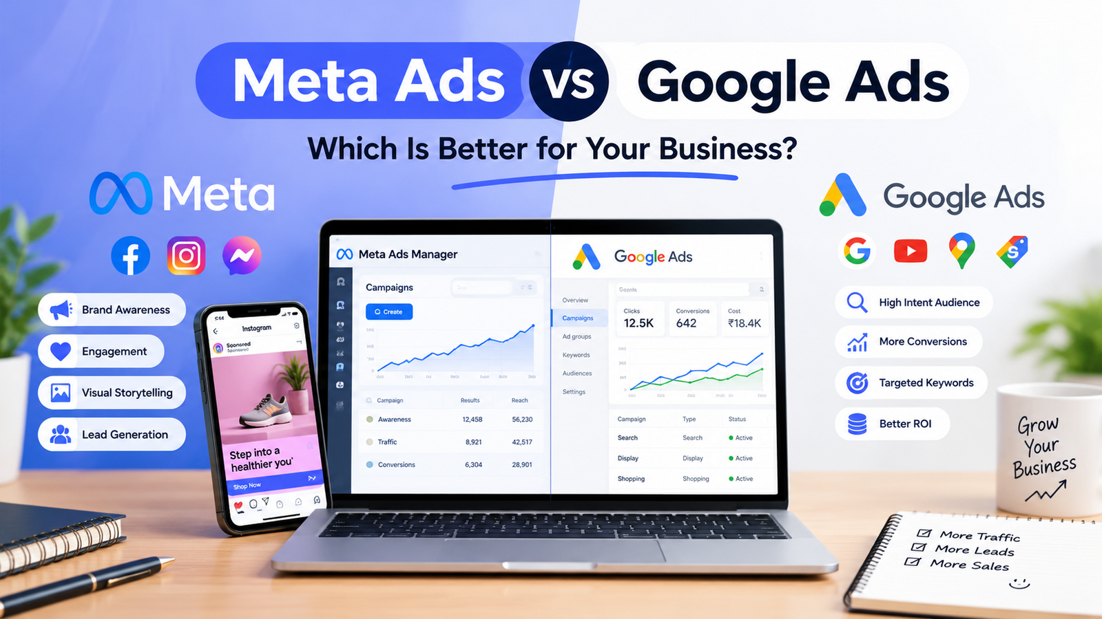 Meta Ads vs. Google Ads: Which Is Better for Your Business?