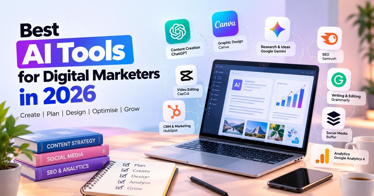 Best AI Tools for Digital Marketers in 2026: A Complete Guide
